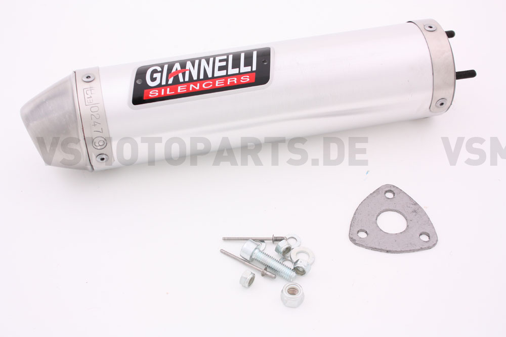 Giannelli Aluminium Schalldämpfer Aprilia RS4 50