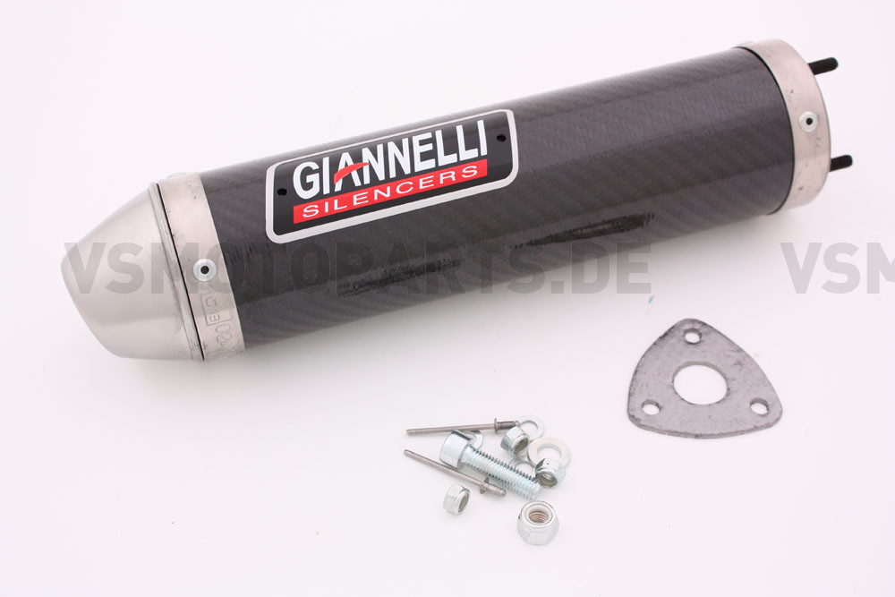 Giannelli Carbon Schalldämpfer Aprilia RS4 50