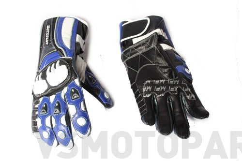 MFI Racing Handschuhe Blau (Größe XL)