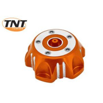 TNT Kraftstoffkappe anodisier Orange